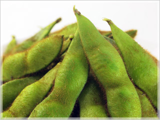 さや表面の茶色い繊毛が毛豆の特徴