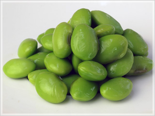 さや表面の茶色い繊毛が毛豆の特徴